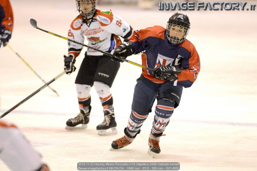 2014-11-22 Hockey Milano Rossoblu U14-Valpellice 0499 Gabriele Asinelli